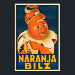 Póster Naranja Bilz  Orange Juice - Vintage Advertising<br><div class="desc">Naranja Bilz Orange Juice - Vintage Advertising Poster by Achille Mauzan - Framed Unframed Vintage Travel Posters, vintage travel poster art, retro travel poster, travel wall art, vintage travel print, classic travel illustration, retro tourism poster, old travel advertising art, travel poster decor, vintage destination poster, retro wall art print, travel...</div>