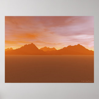 Póster Naranja Crush