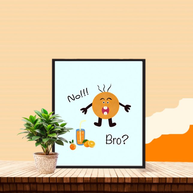 Póster Naranja de gritos (Subido por el creador)