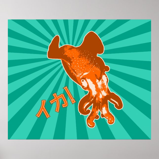 Póster Naranja Ika (Frente)
