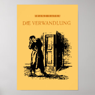 Póster naranja kafka