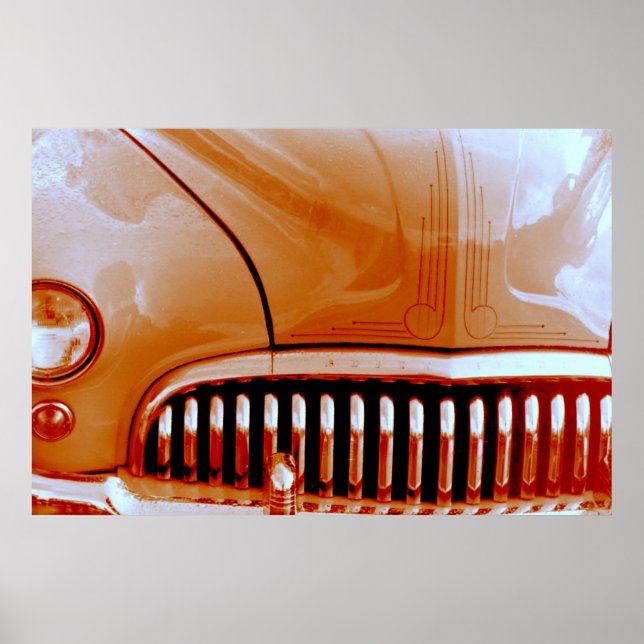 Póster Naranja Lead Sled (Frente)