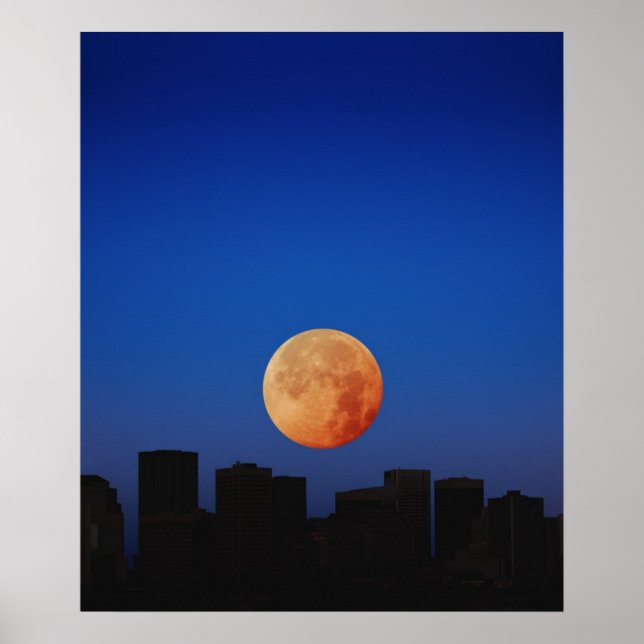 Póster Naranja Moon (Frente)
