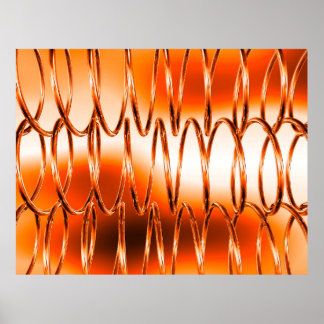 Póster Naranja Springs