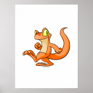 Póster Naranja Techo en una misión