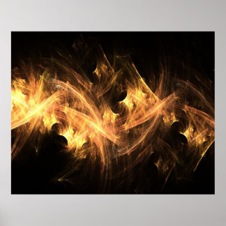 Póster Naranja Twist