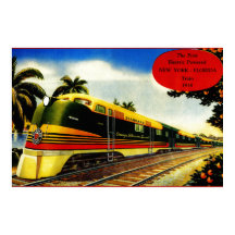 Naranja Vintage Blossom Special Train 1939