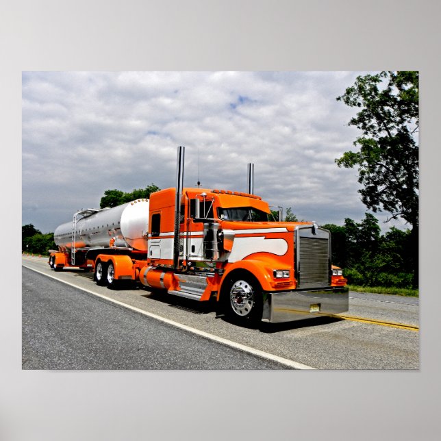 Póster Naranja Ya Jealous Kenworth Poster (Frente)
