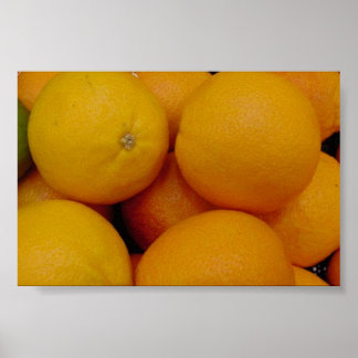 Póster naranjas