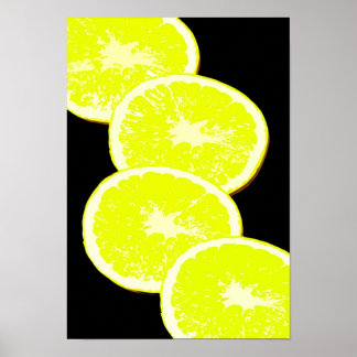 Póster naranjas