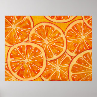Póster Naranjas