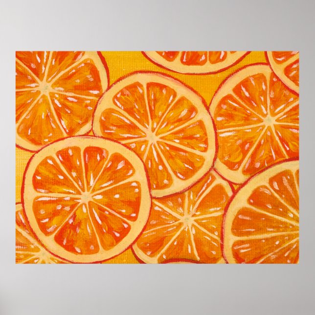Póster Naranjas (Frente)