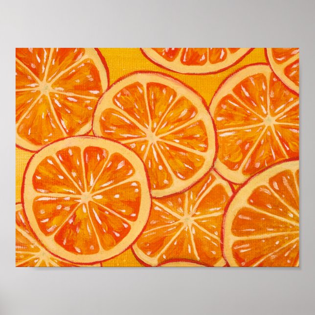 Póster Naranjas (Frente)