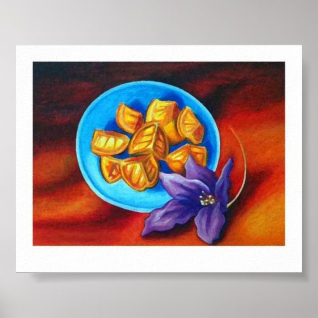 Póster Naranjas imprimir (Frente)