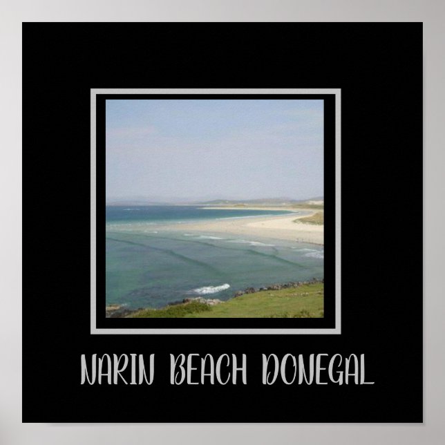 Póster Narin Portnoo Beach Donegal (Frente)