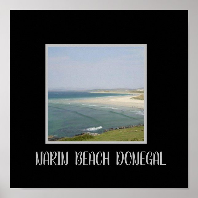 Póster Narin Portnoo Beach Donegal (Frente)