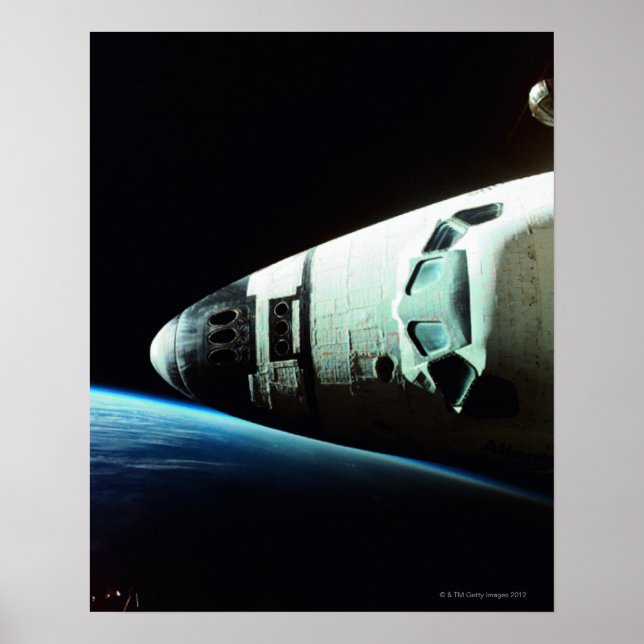Póster Nariz de un transbordador espacial (Frente)