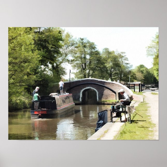 PÓSTER NARROWBOATS (Frente)