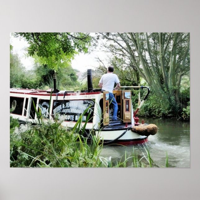 PÓSTER NARROWBOATS (Frente)