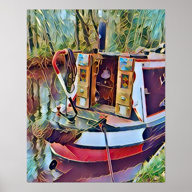 PÓSTER NARROWBOATS (Frente)