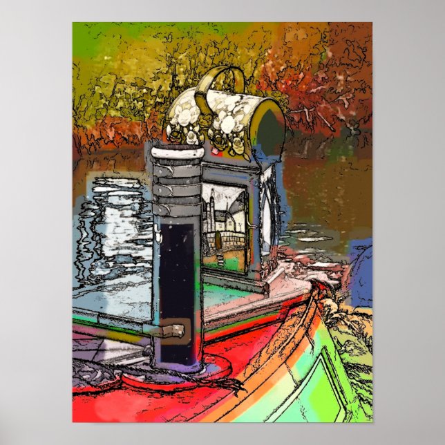 PÓSTER NARROWBOATS (Frente)