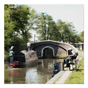PÓSTER NARROWBOATS