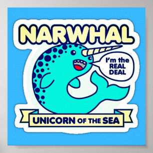 Póster Narwhal