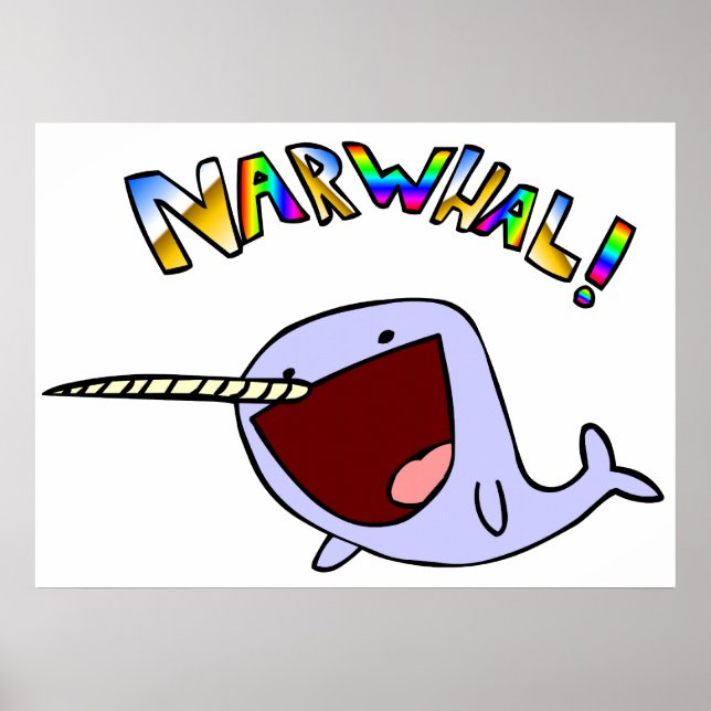 Póster ¡Narwhal! poster (Frente)