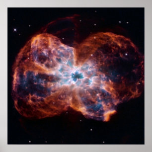 Póster NASA de la estrella del último de NGC 2440 Hurrah