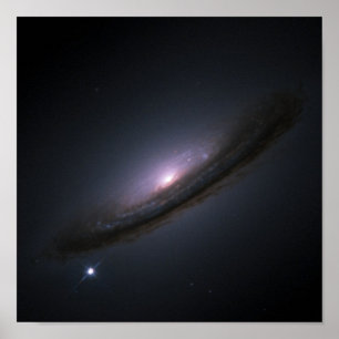 Póster NASA de la galaxia del disco de la supernova 1994D