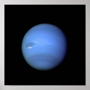 Póster NASA del planeta Neptuno