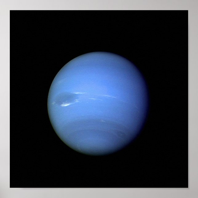 Póster NASA del planeta Neptuno (Frente)