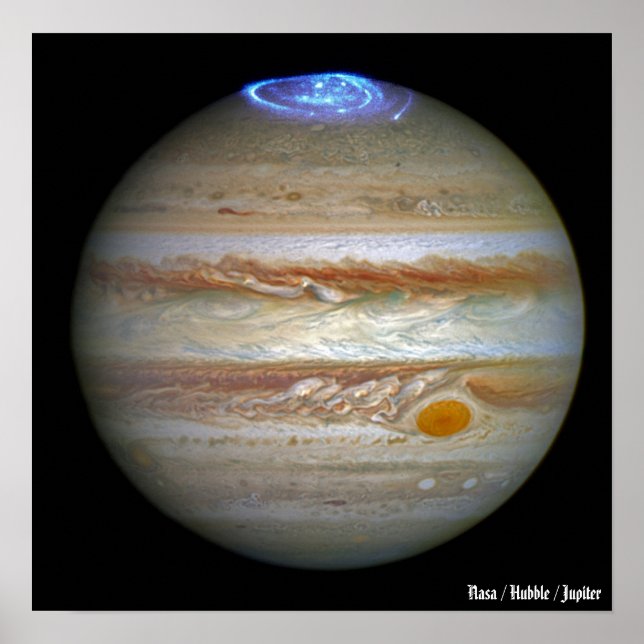 Póster Nasa / Hubble / Júpiter (Frente)