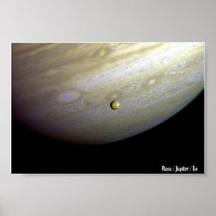 Póster Nasa / Júpiter / Lo (Luna)