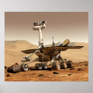 Póster NASA Mars Rover
