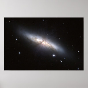 Póster NASA - Starburst Galaxy M82