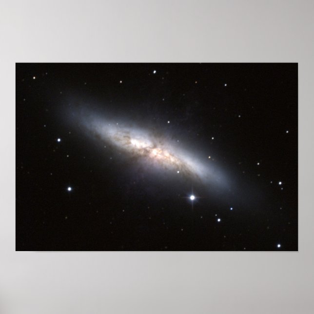 Póster NASA - Starburst Galaxy M82 (Frente)