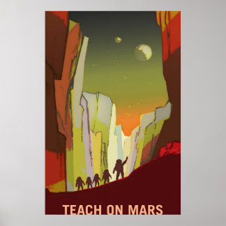 Póster NASA STS-123 Space Shuttle Leaving the ISS Poster