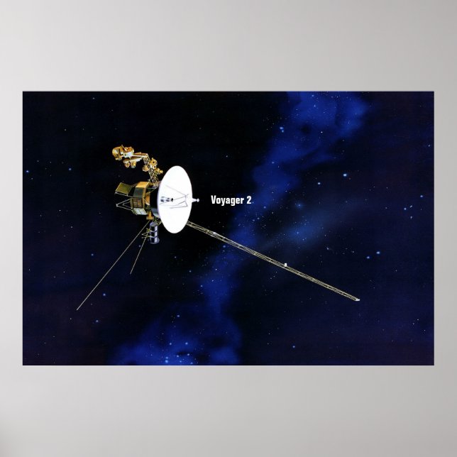 Póster NASA / Voyager 2 / (Frente)
