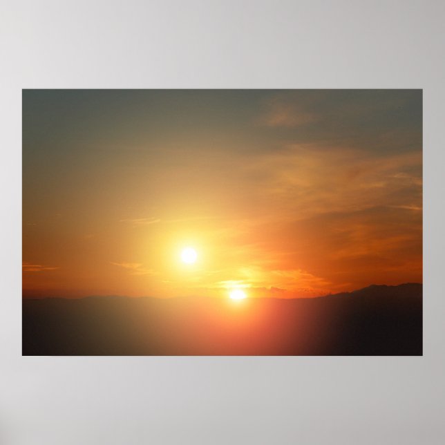 Póster NASAs Alien sunset (Frente)