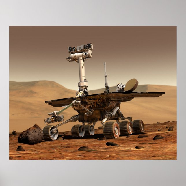 Póster NASA's Mars Rover 'Spirit' (Frente)