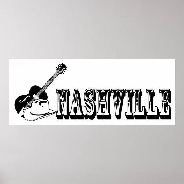 Póster Nashville (Frente)