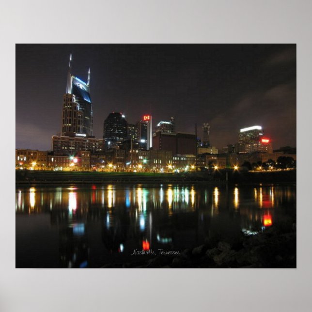 Póster Nashville de noche (Frente)