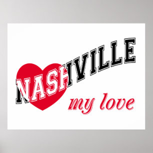 Póster Nashville mi amor