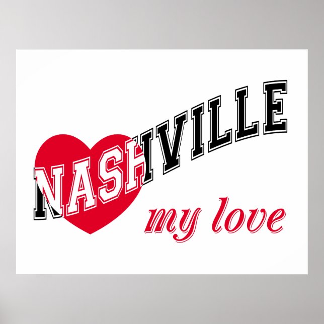 Póster Nashville mi amor (Frente)