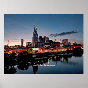 Póster Nashville, perfil en Tennessee