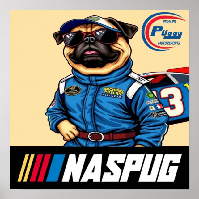 Póster NASPUG Richard Puggy (Frente)