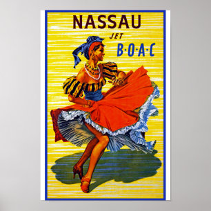 Póster Nassau Jet