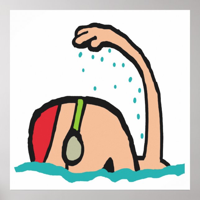 Póster Natación (Frente)