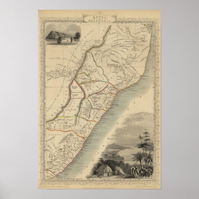 Póster Natal Y Kaffraria (Frente)